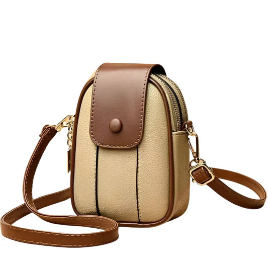 Small PU Leather Mobile Phone Bag