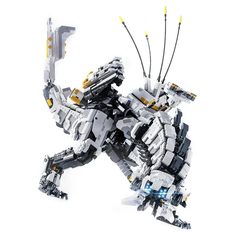 Thunder Jaw Dragon Dinosaur Building Block Toy Set