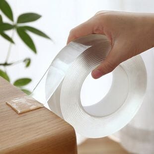 Återanvändbar Dubbelhäftande Nanotejp