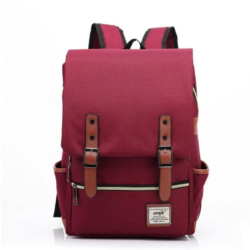 Canvas Unisex School Work Backpack