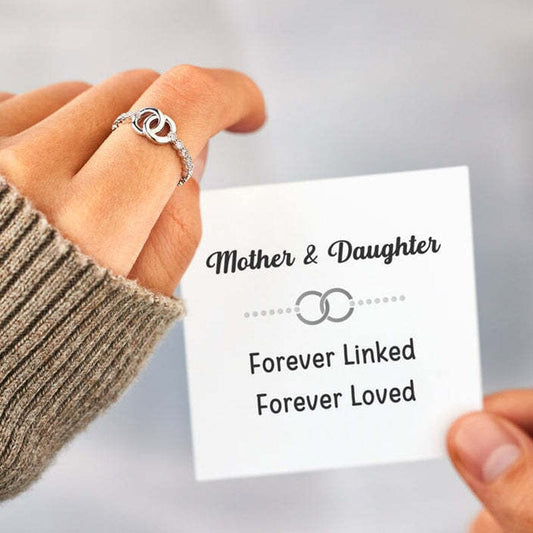 Mamma & dotter ring - Gåva från Mor till Dotter eller tvärtom!