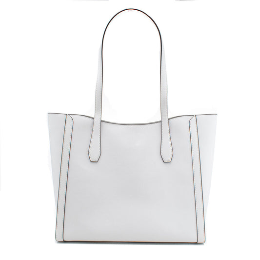 Michael Kors Axelväska Leida Modern Vit