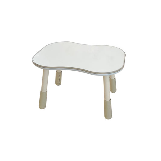 Peanut Height Adjustable Dual-kid White Study Table-1