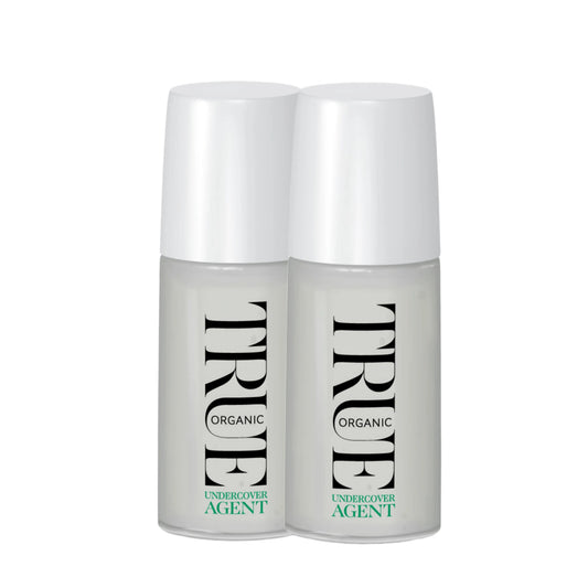 Undercover Agent Organic Unisex Natural Deodorant Two-Pack