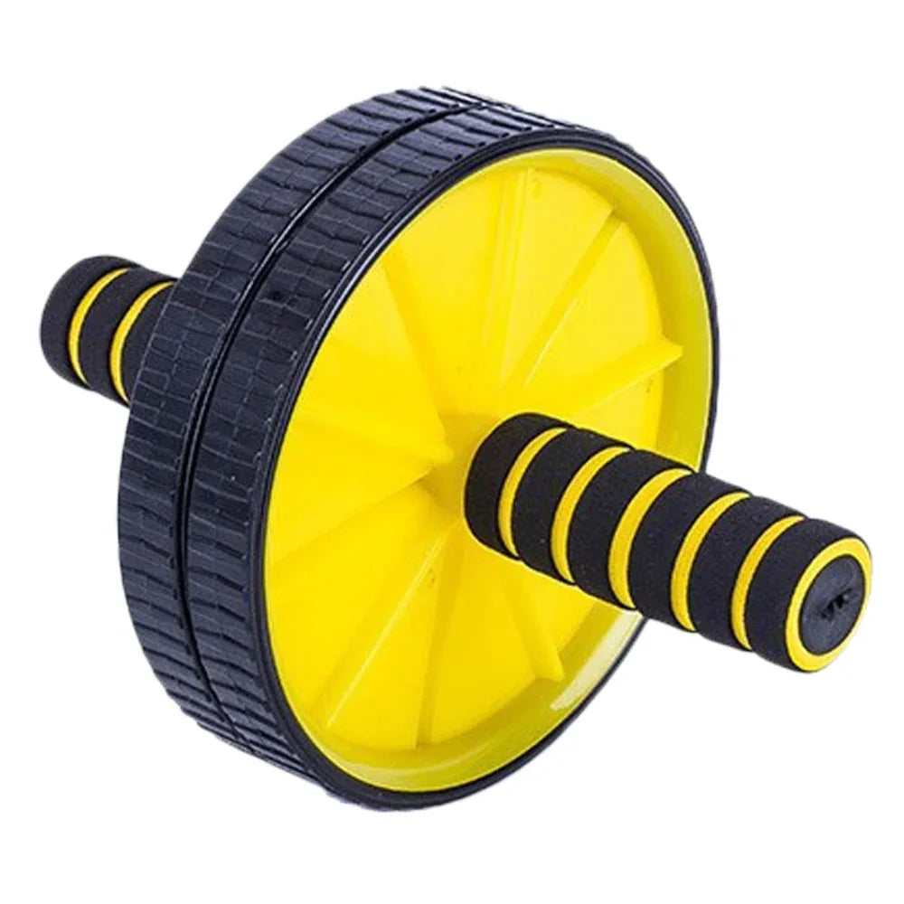 Double Abdominal Wheel Workout Equipment