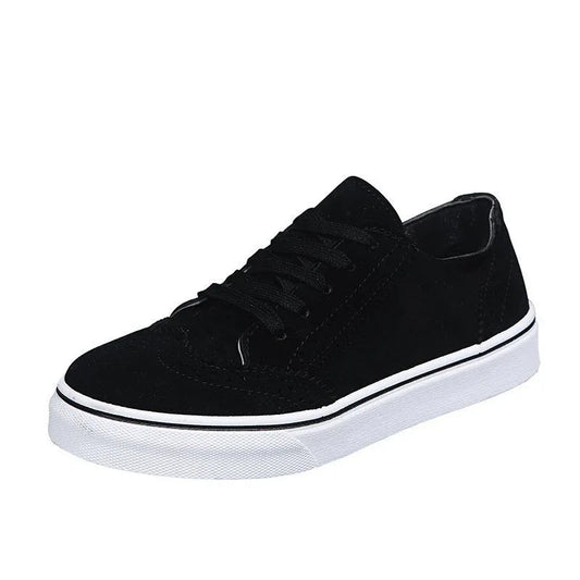 Round Toe Women's Lace-Up Shallow Flat Shoes