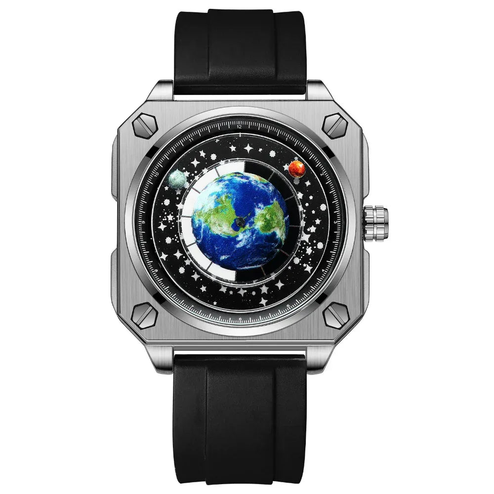 Men's Quartz Watch Creative Big Dial