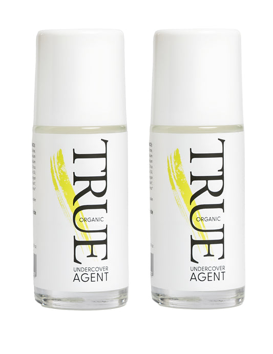 2-Pack Organic Lemongrass Natural Deodorant - Effective & Eco-Friendly