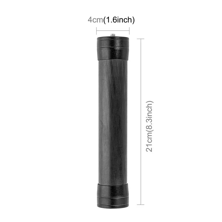 PULUZ 21 cm Kolfiber Förlängningsarm / Monopod Stick