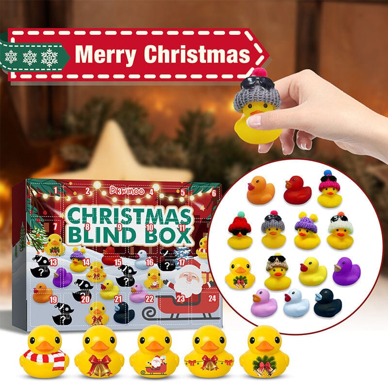 Adventskalender - 24 Gummiankor för Barn