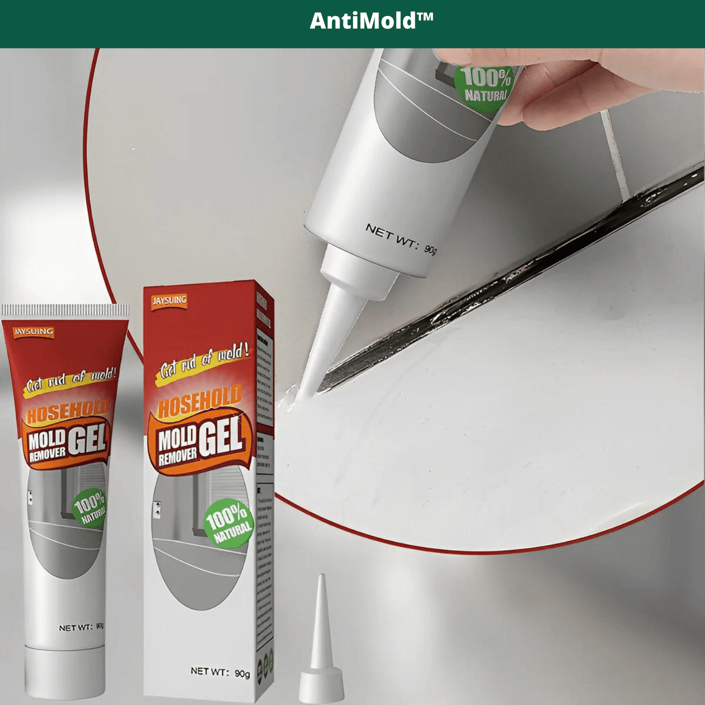 AntiMögel - Gel för avlägsnande av mögel
