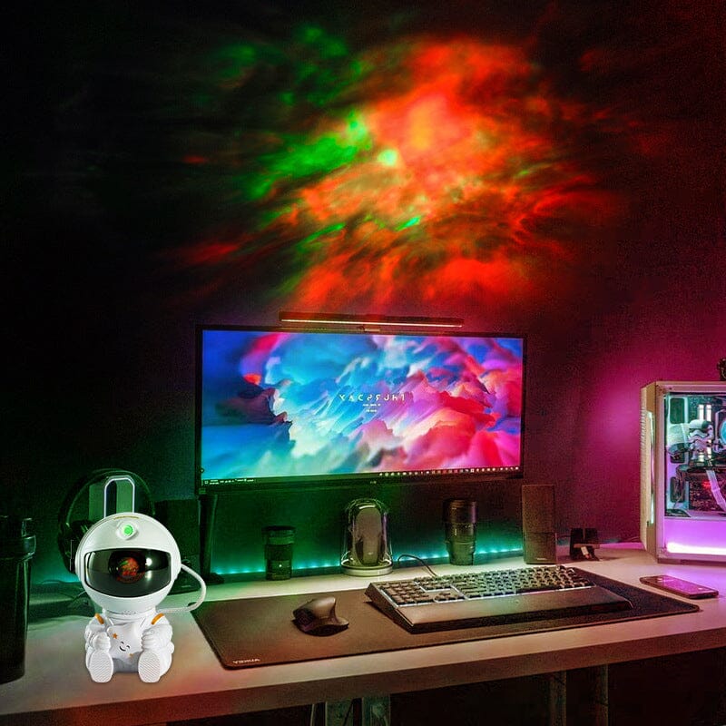 Astronaut Stjärnhimmel Lampa