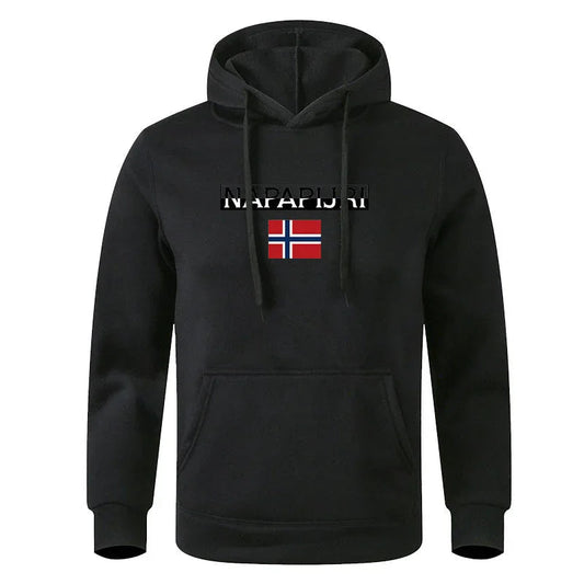 Men's Pullover Printed Sweater Casual Hoodie