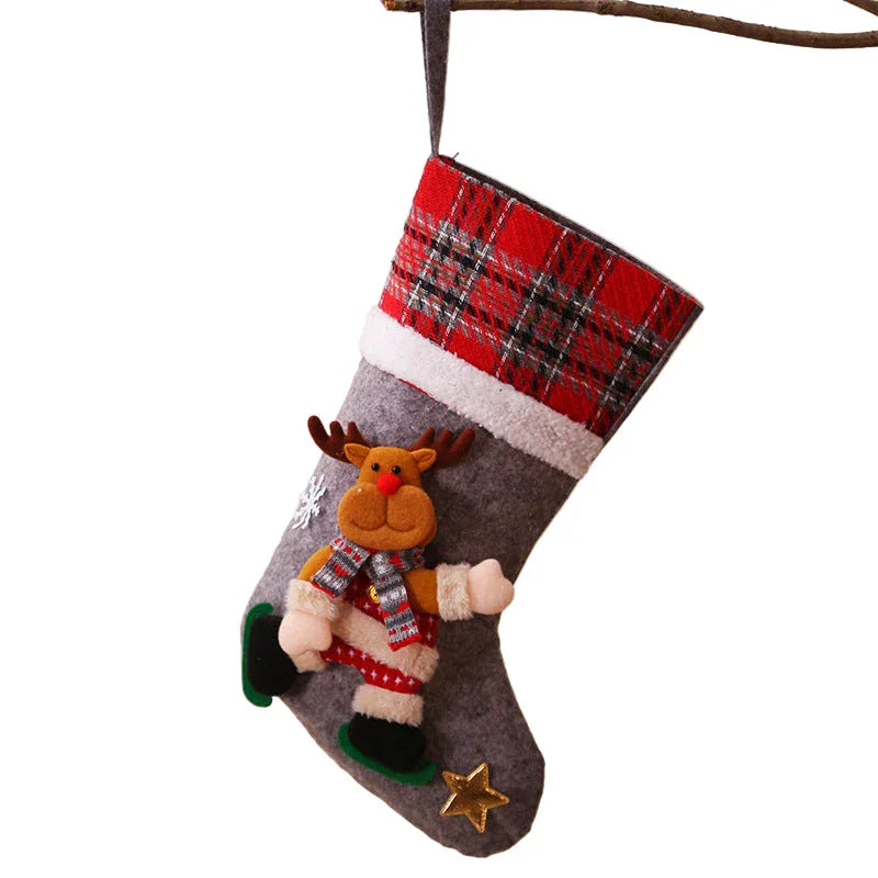 Home Fashion Christmas Decorations Socks