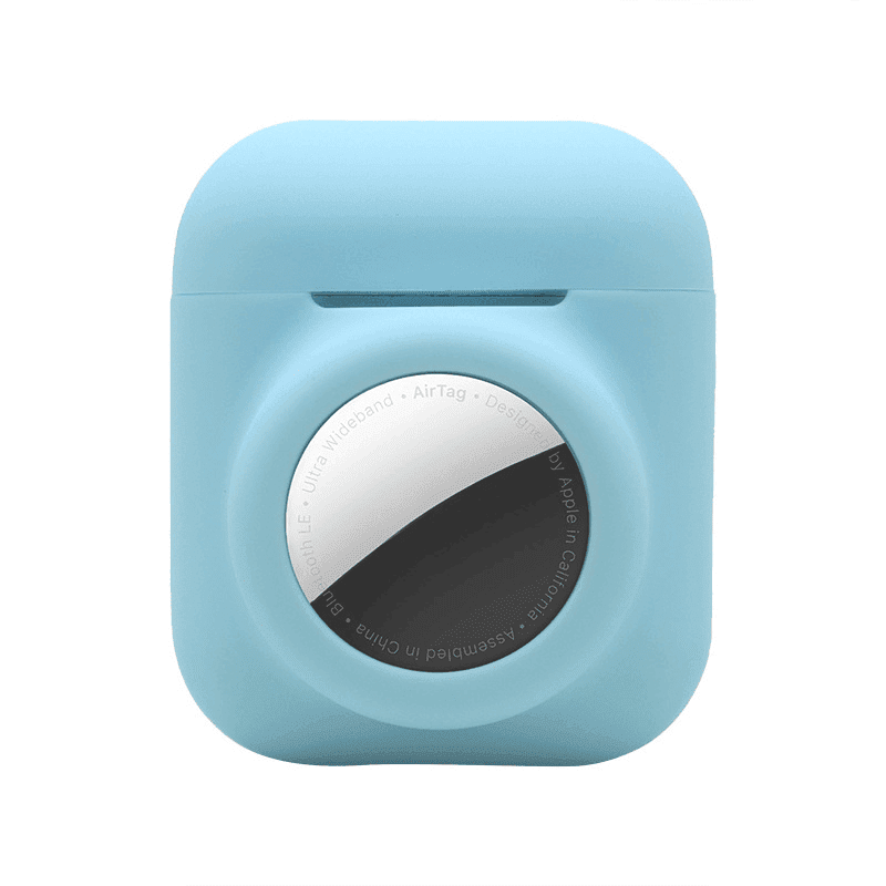 FMW™ - Airpods-hållare i silikon med inbyggd AirTag-hållare