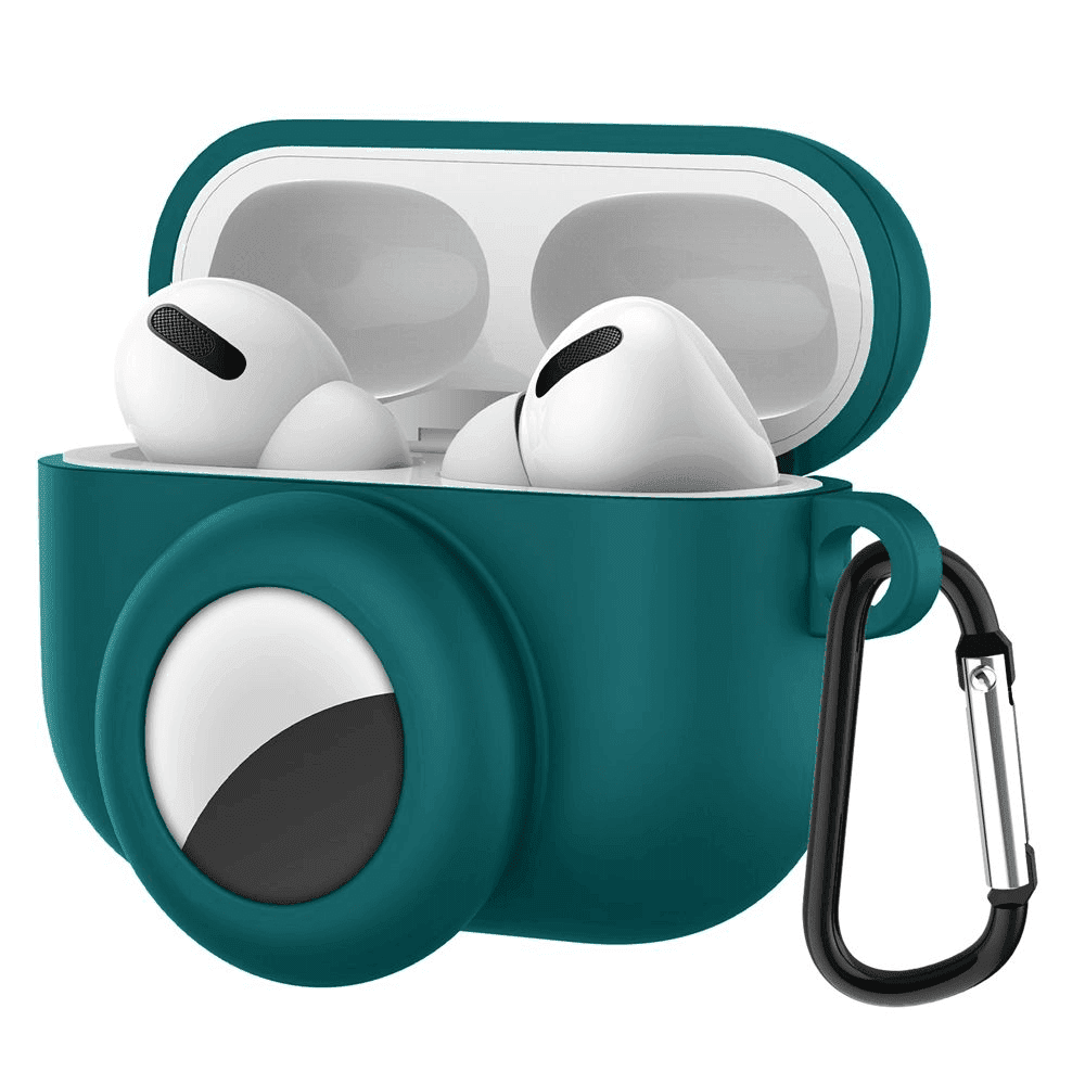 FMW™ - Silikonskydd till Airpods Pro med AirTag-hållare