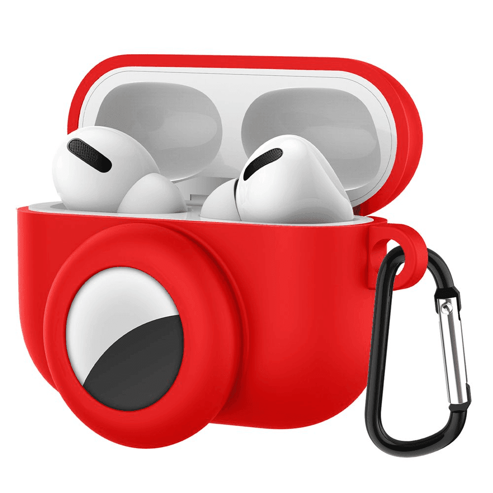 FMW™ - Silikonskydd till Airpods Pro med AirTag-hållare