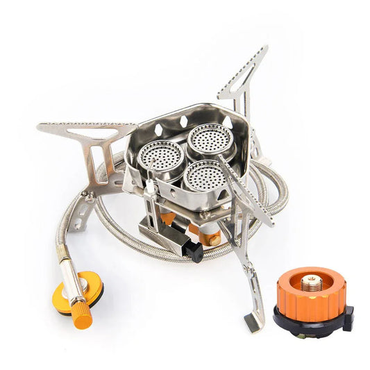 Foldable Portable Split Windproof Picnic Outdoor Camping Gas Stove