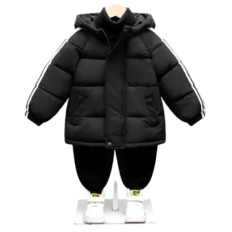 Hooded Warm Thick Winter Jacket For Boys