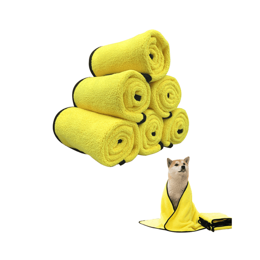 Snabbtorkande Hundhandduk – Mjuk, Absorberande & Perfekt Efter Bad