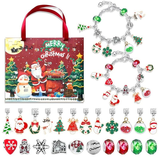 Julkalender Barn – Armband & Minnesberlocker 24 Luckor