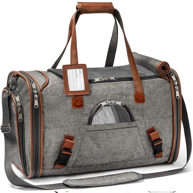 Large Capacity Pet Bag Waterproof Dog Shoulder Bag
