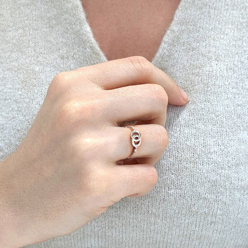 Mamma & dotter ring - Gåva från Mor till Dotter eller tvärtom!