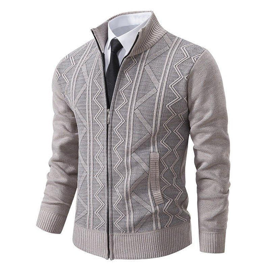 Men's Casual Loose Cardigan Knitted Sweater