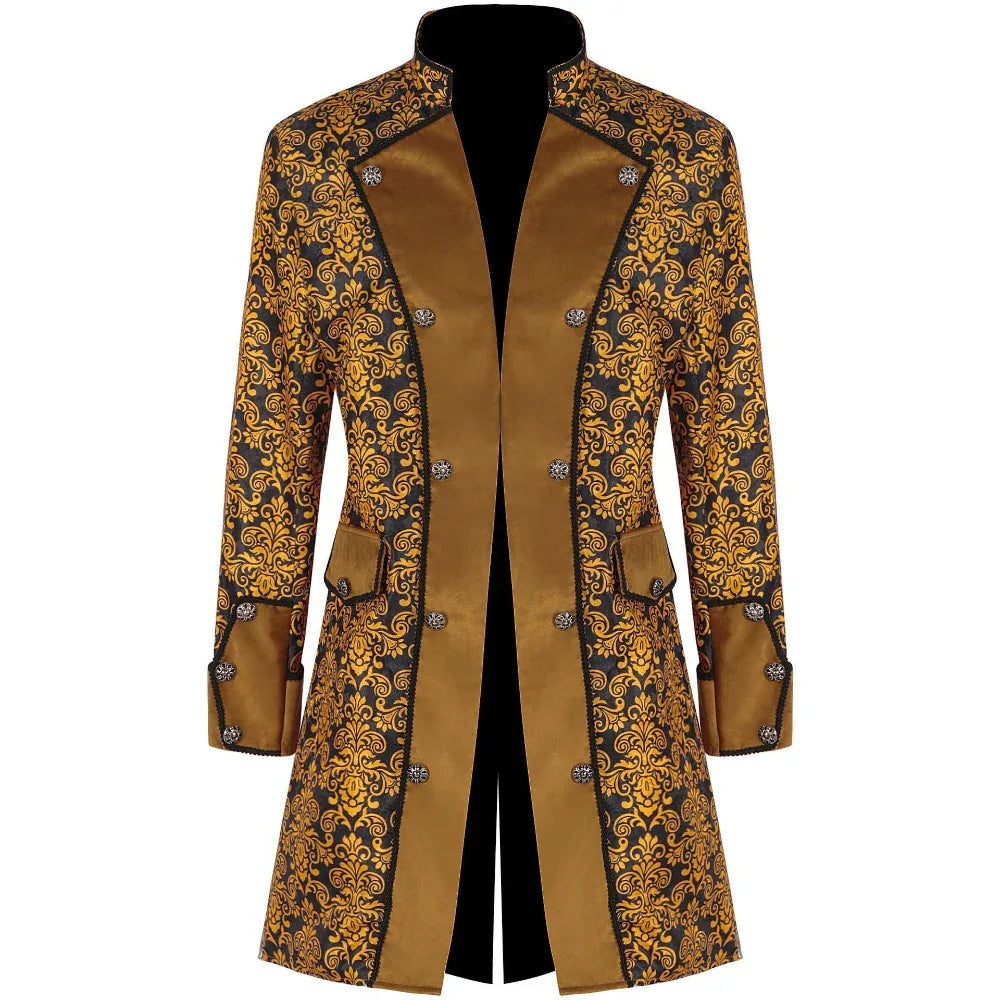 Men's Coat Solid Color Fashion Overcoat