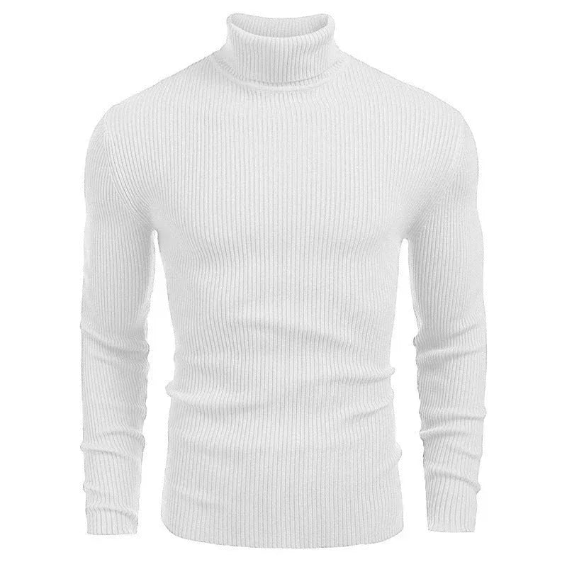 Men's Slim-Fit Turtleneck Long-Sleeved Sweater