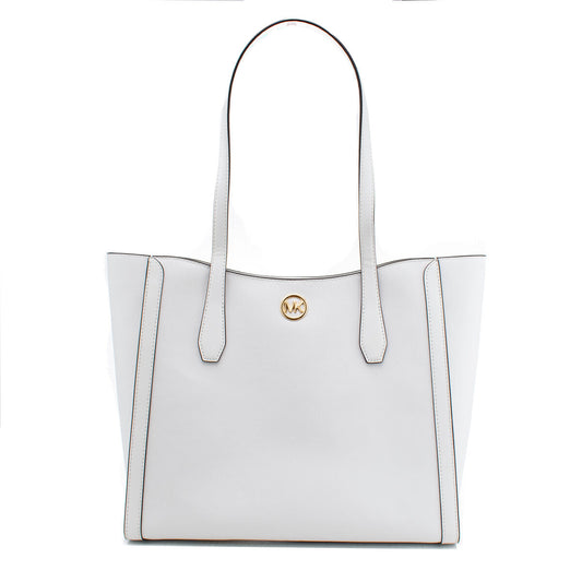 Michael Kors Axelväska Leida Modern Vit
