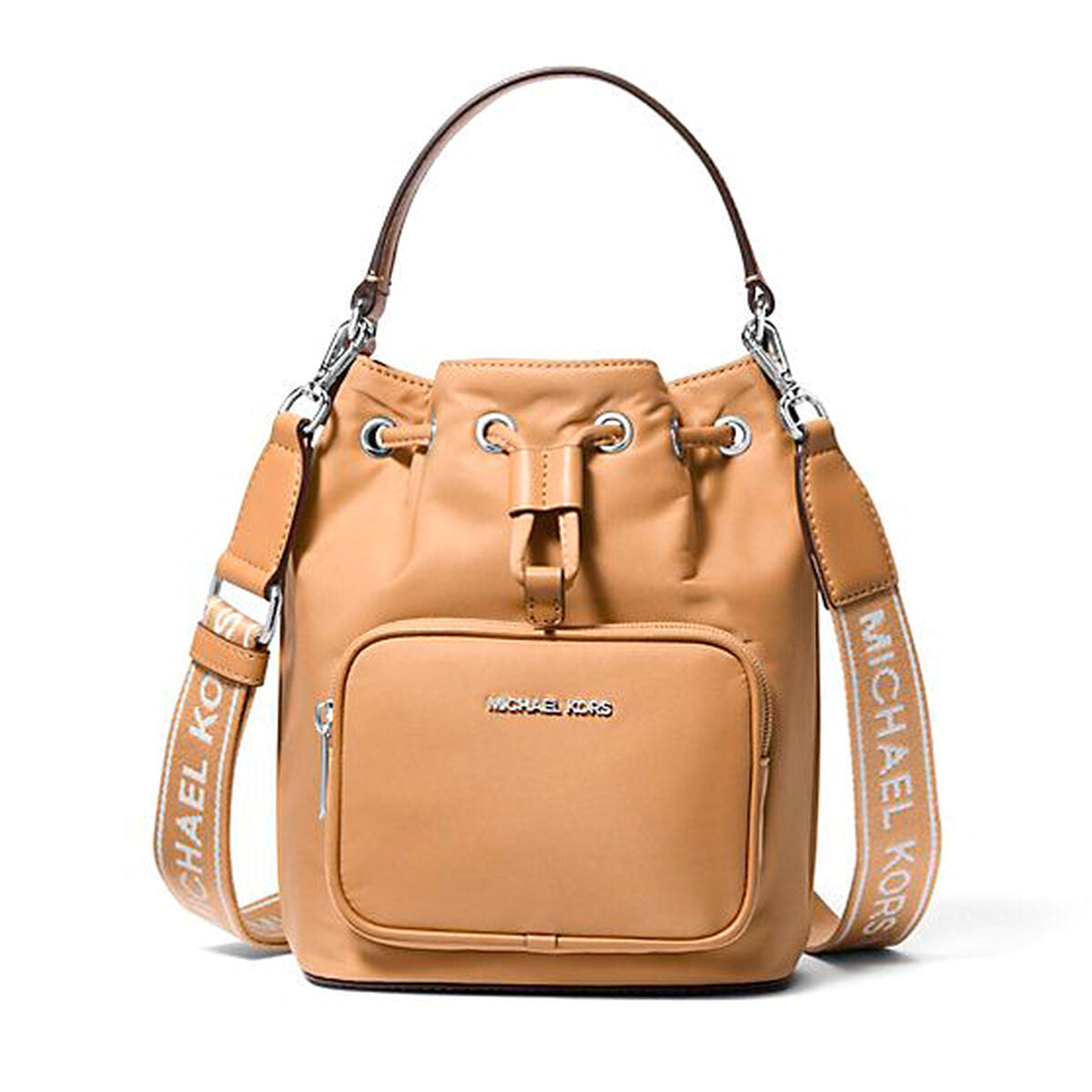 Michael Kors Axelväska Khai Brun 2