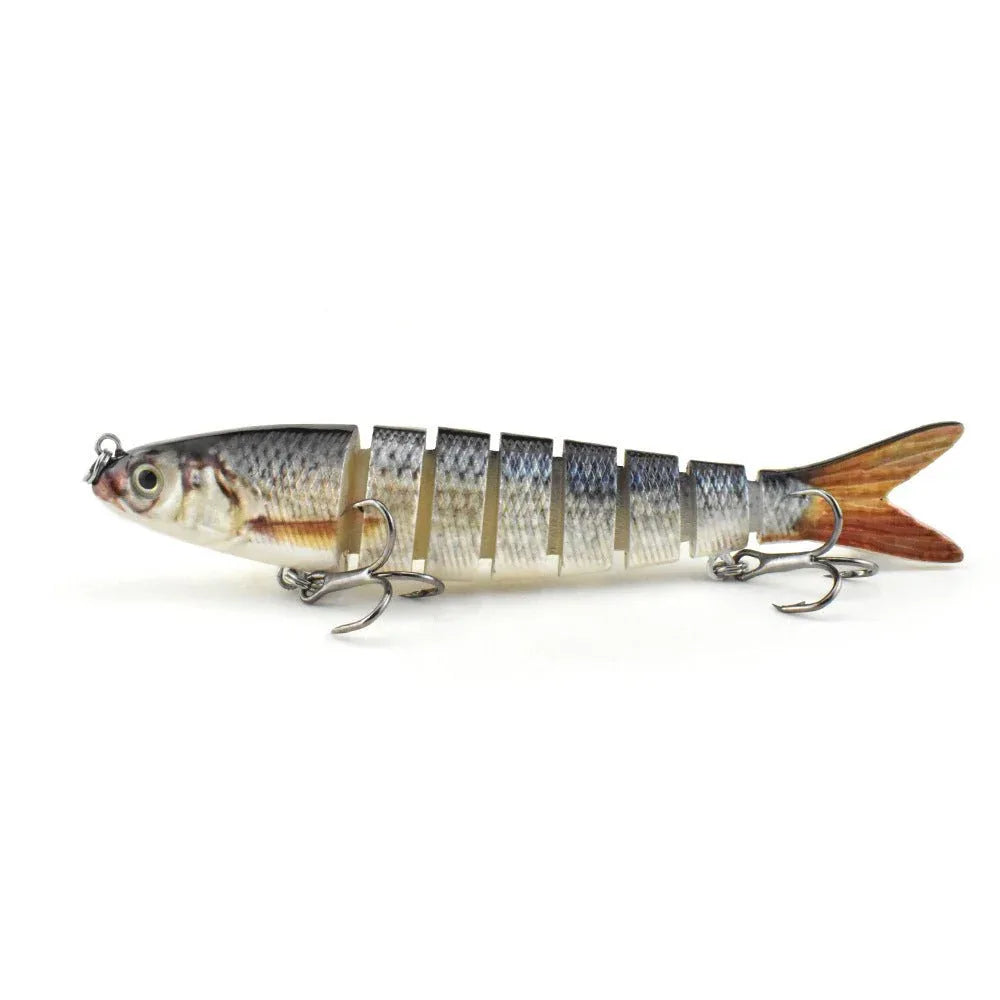 Plastic Fishing Lure With Moving Flexible Tail