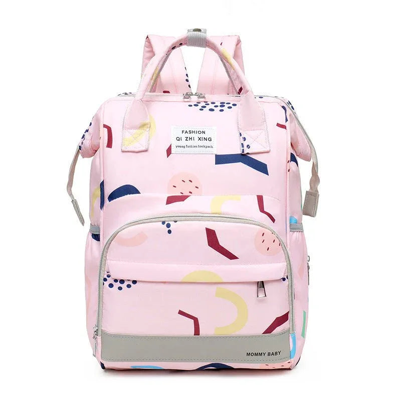 Portable Diaper Bag With Multiple Compartments