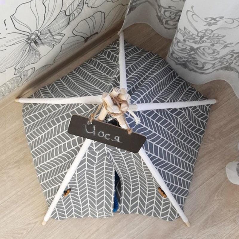 Tipi-tält för katter och hundar