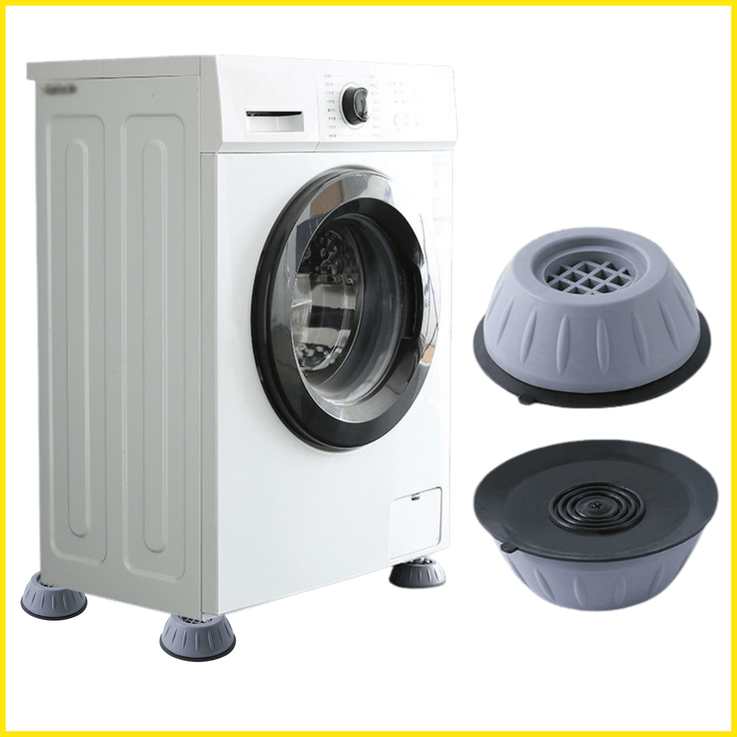 Vibrationsdämpare till tvättmaskin (4 pack)